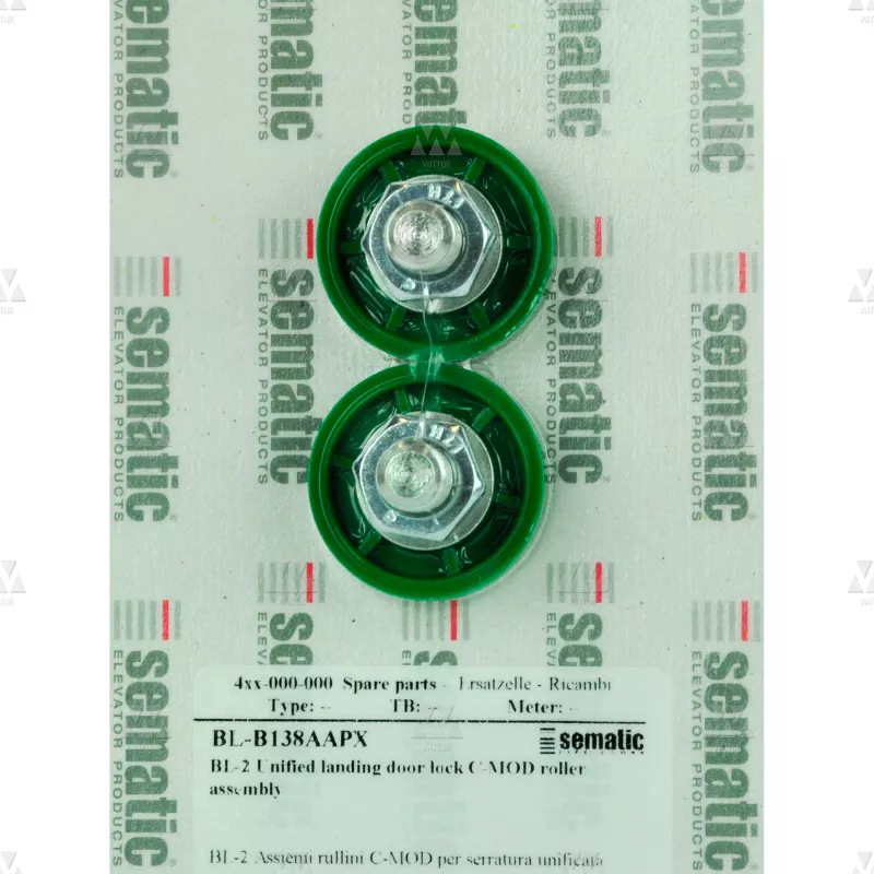 BL-B138AAPX | 2 X BİRLEŞİK KAT KAPI KİLİDİ C-MOD MAKARA MONTAJI MAKARA